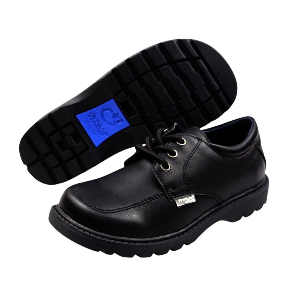 Fitkids Boys Classic School Shoes with Laces