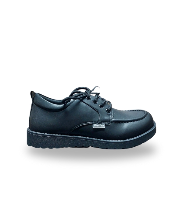 STELLAR STEPS SCHOOL SHOES BLACK 31