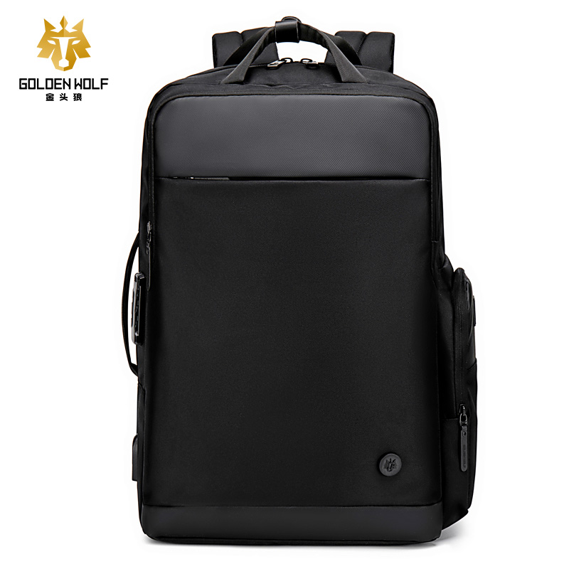 GOLDEN WOLF BACKPACK LAPTOP BAG