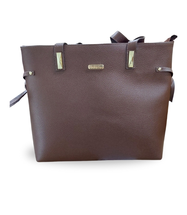 Beira Rio Coffee Floter Stretch Neo Handbag for Women Work and School HB22 Coffee