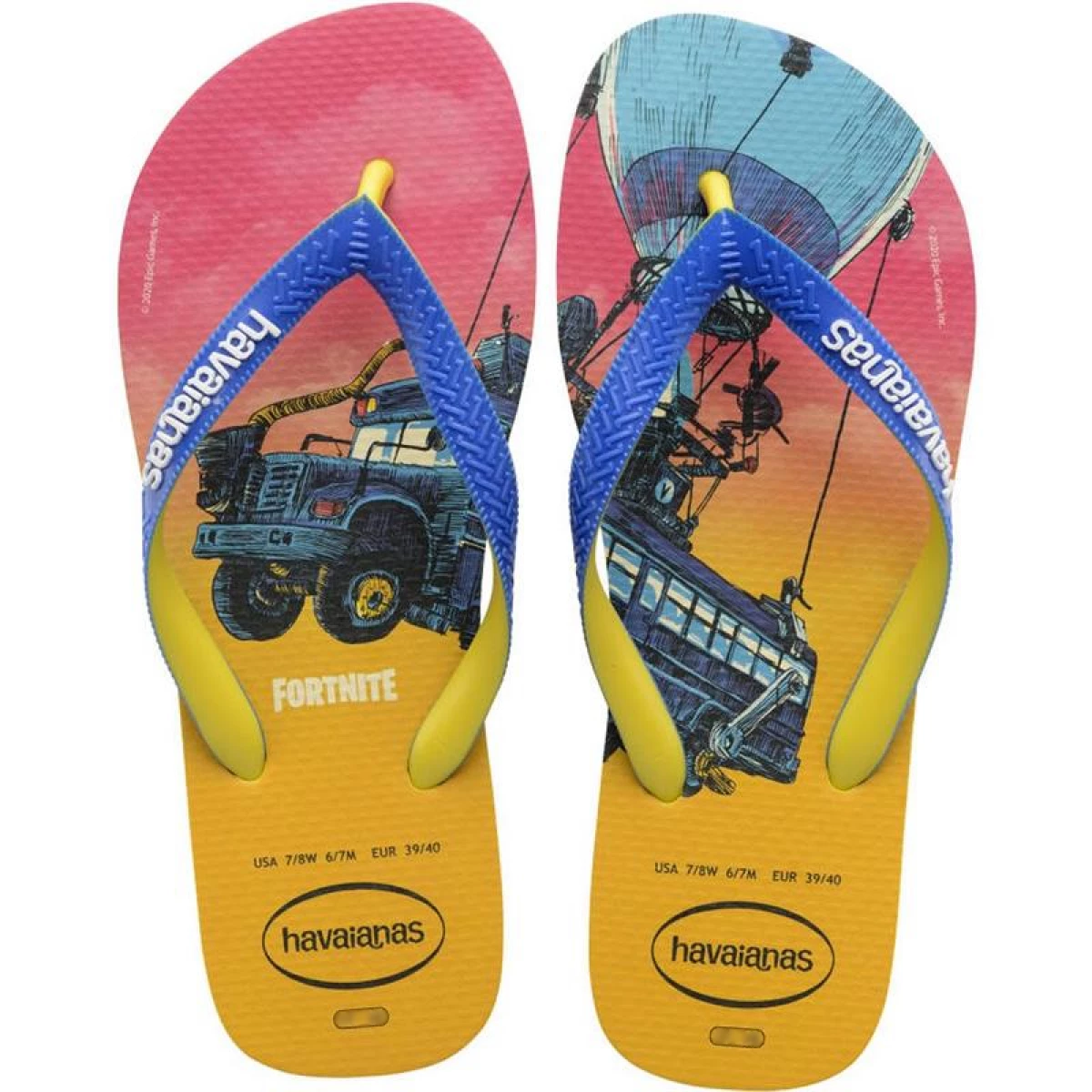 HAVAIANAS Top Fortnite Flip Flops for Kids | Gaming Summer Sandals