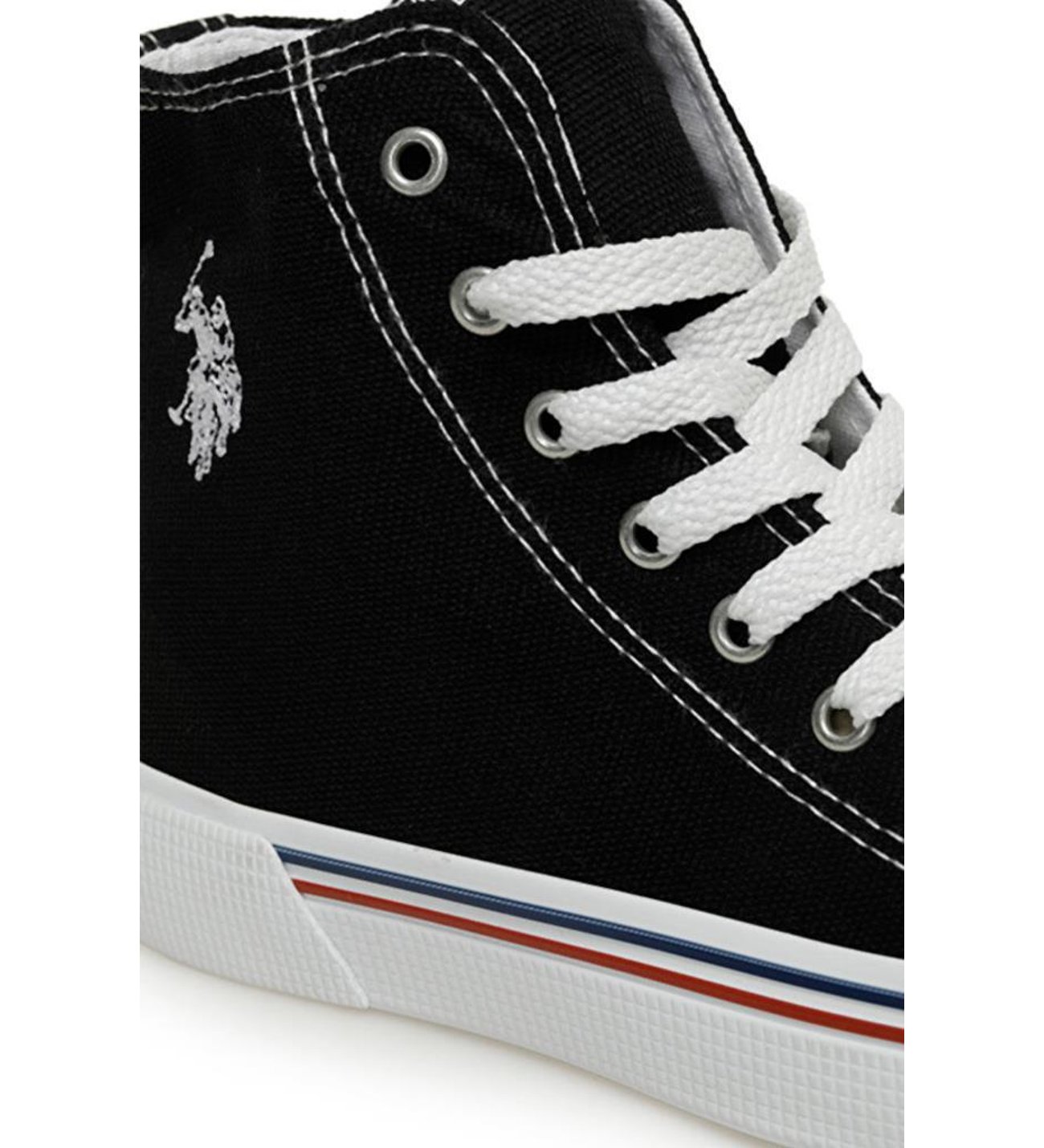 US Polo Assn Penelope High Cut Sneakers Black 44
