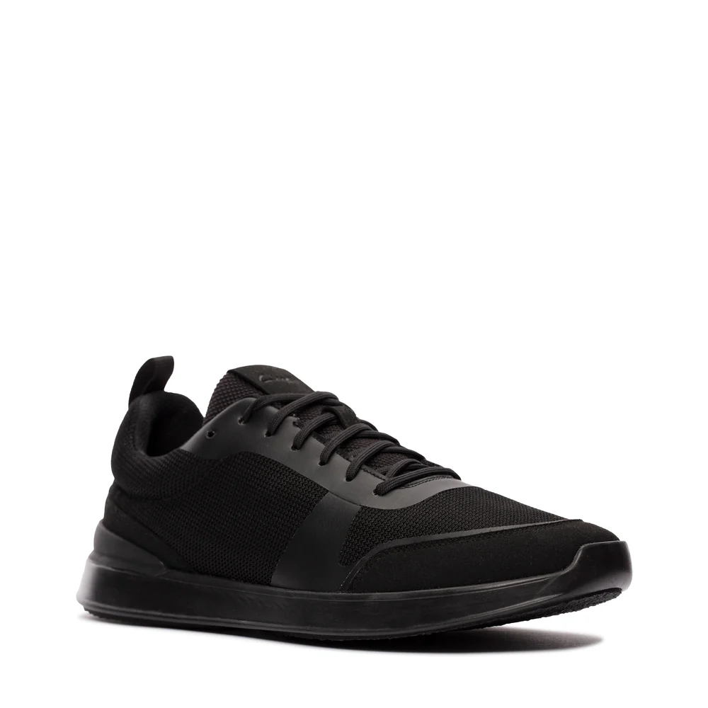 CLARKS LT LACE SPORT SHOES Black 39