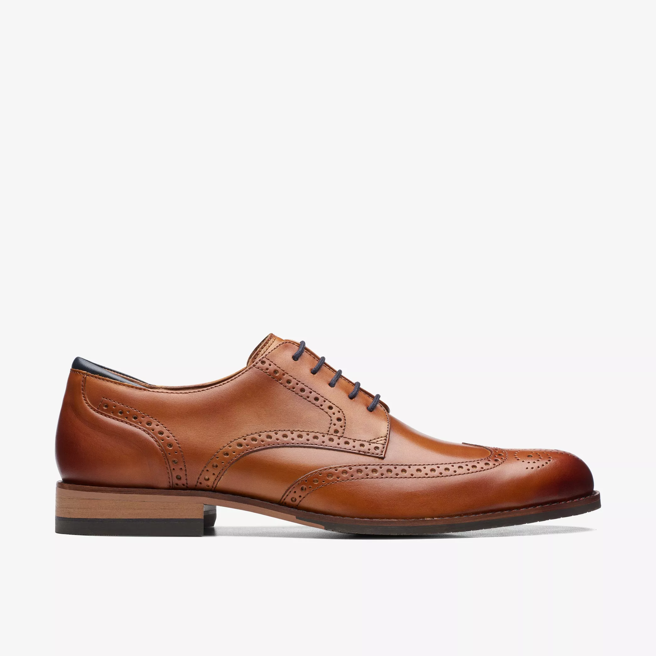 CLARKS BRANDISH LIMIT LEATHER Coffee 46
