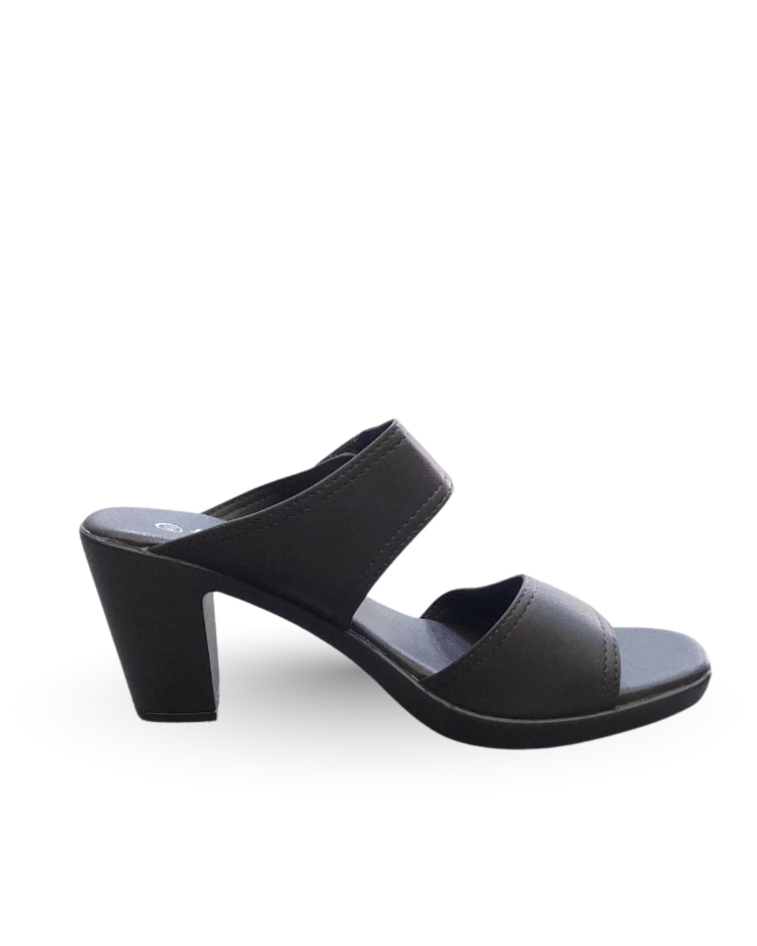 Flois Women Open Toe Block Heel Sandal with adjustable strap