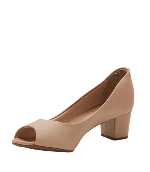 Napa Turim Womens Peep Toe Shoes Classic Material with a Smooth Premium Touch