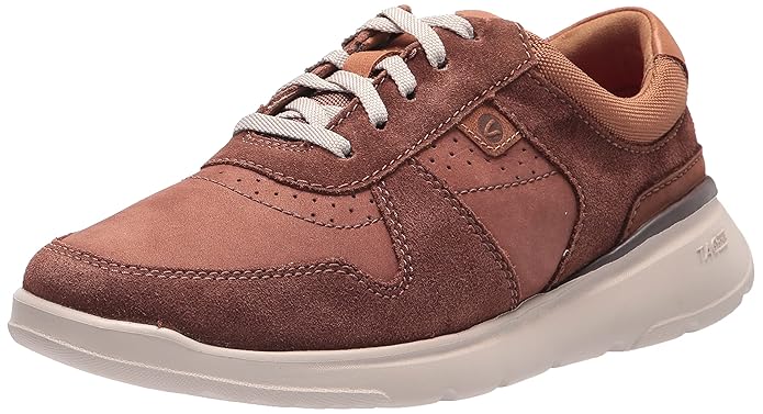 CLARKS GASKILL VIBE Dark Tan 44