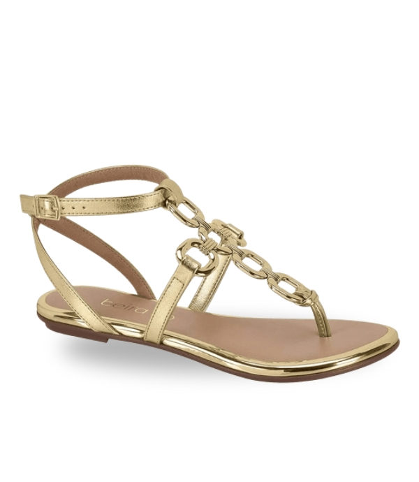 Beira Rio Metallic Premium Napa Turim Women�s Shoes Stylish Comfortable Sandals 