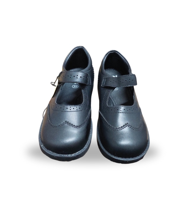 Fitkids Girls Ballerina Style School Shoes for Everyday Wear