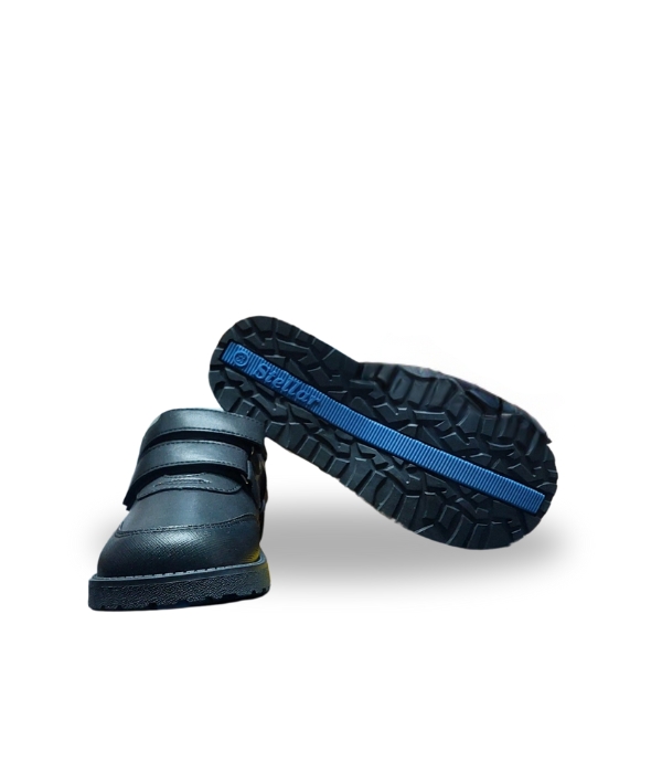 STELLAR STEPS SCHOOL SHOES BLACK 33