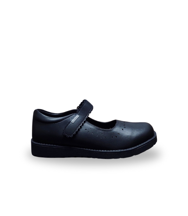 STELLAR STEPS SCHOOL SHOES BLACK 25