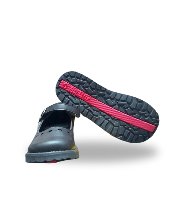 STELLAR STEPS SCHOOL SHOES BLACK 26