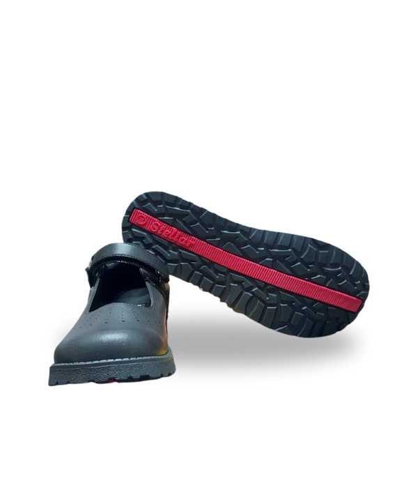 STELLAR STEPS SCHOOL SHOES BLACK 26