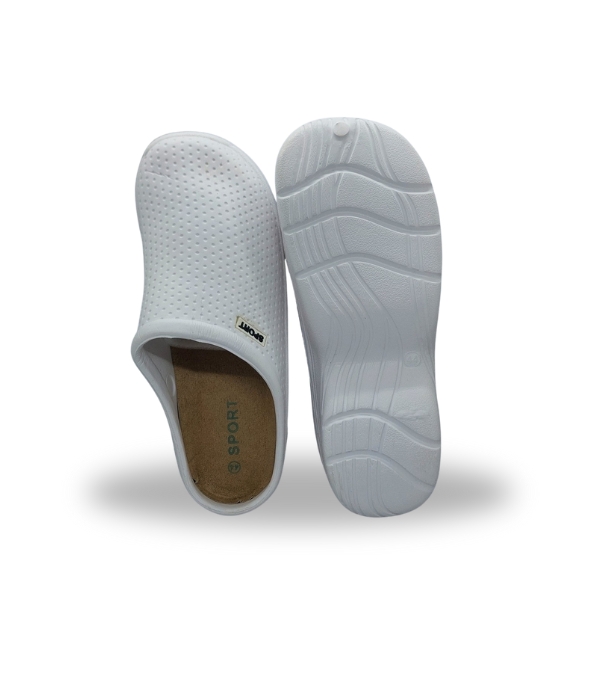TOWN CLOGGIES WHITE 41