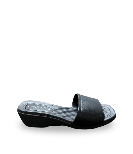Beira Rio Napa Turim Slip On Sandals Black 40