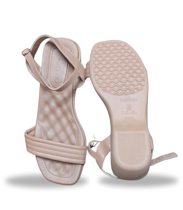 Napa Pele Strech Open Sandal with Adjustable Strap Nude 38