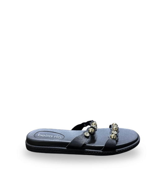 Beira Rio Napa Turim Slip on Sandals Black 41