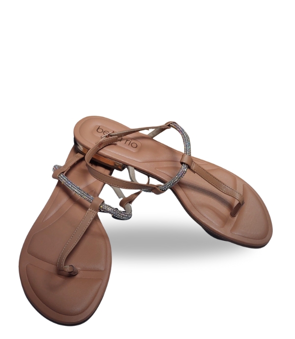 BEIRA RIO Tira Pronta Glam Aurora Adjustable Strap Sandals for Women | Elegant Comfort Sandals