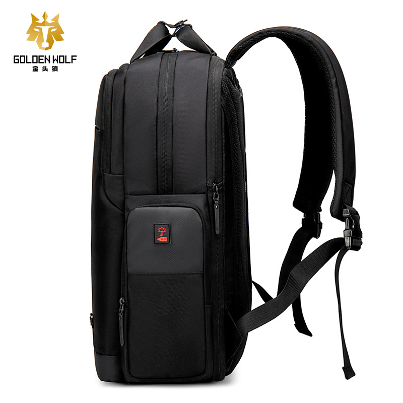 GOLDEN WOLF BACKPACK LAPTOP BAG