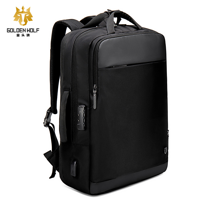 GOLDEN WOLF BACKPACK LAPTOP BAG
