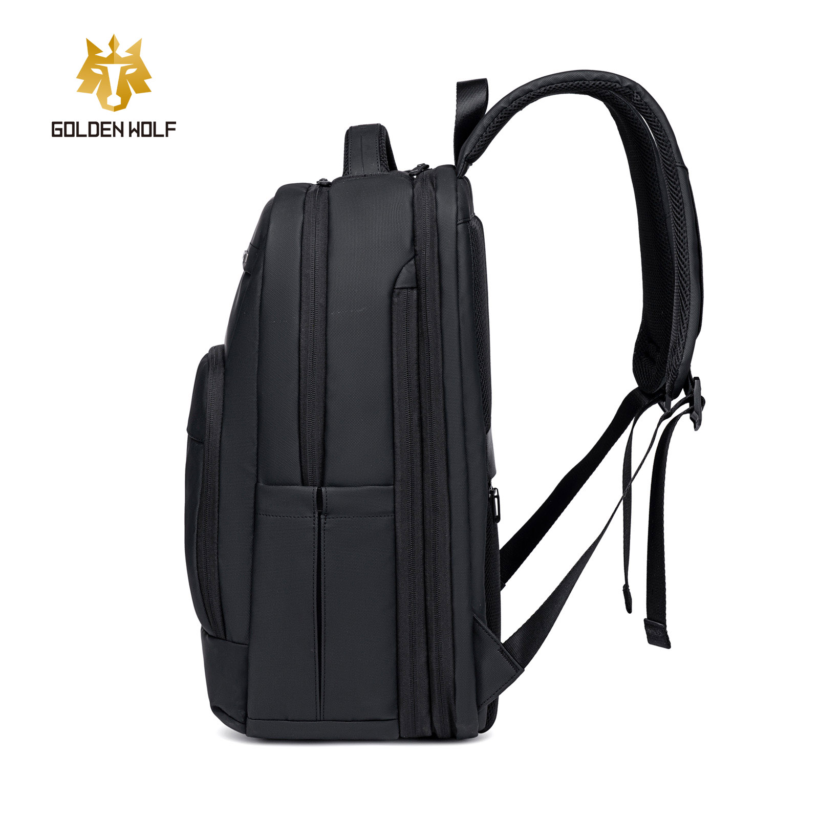 GOLDEN WOLF OFFICE TRAVEL BACKPACK LAPTOP BAG
