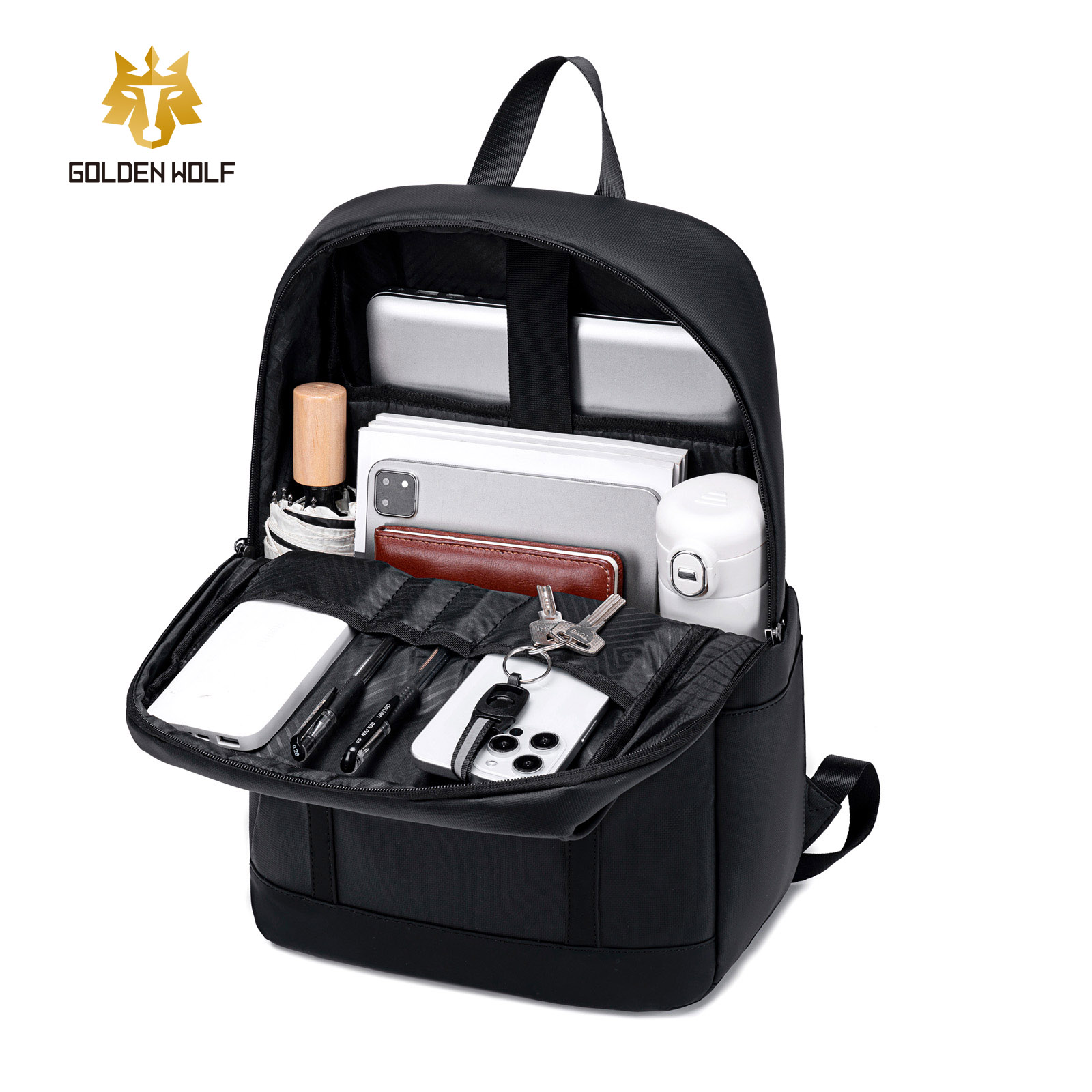 Golden Wolf Laptop Bag GB00729  Durable &amp; Professional