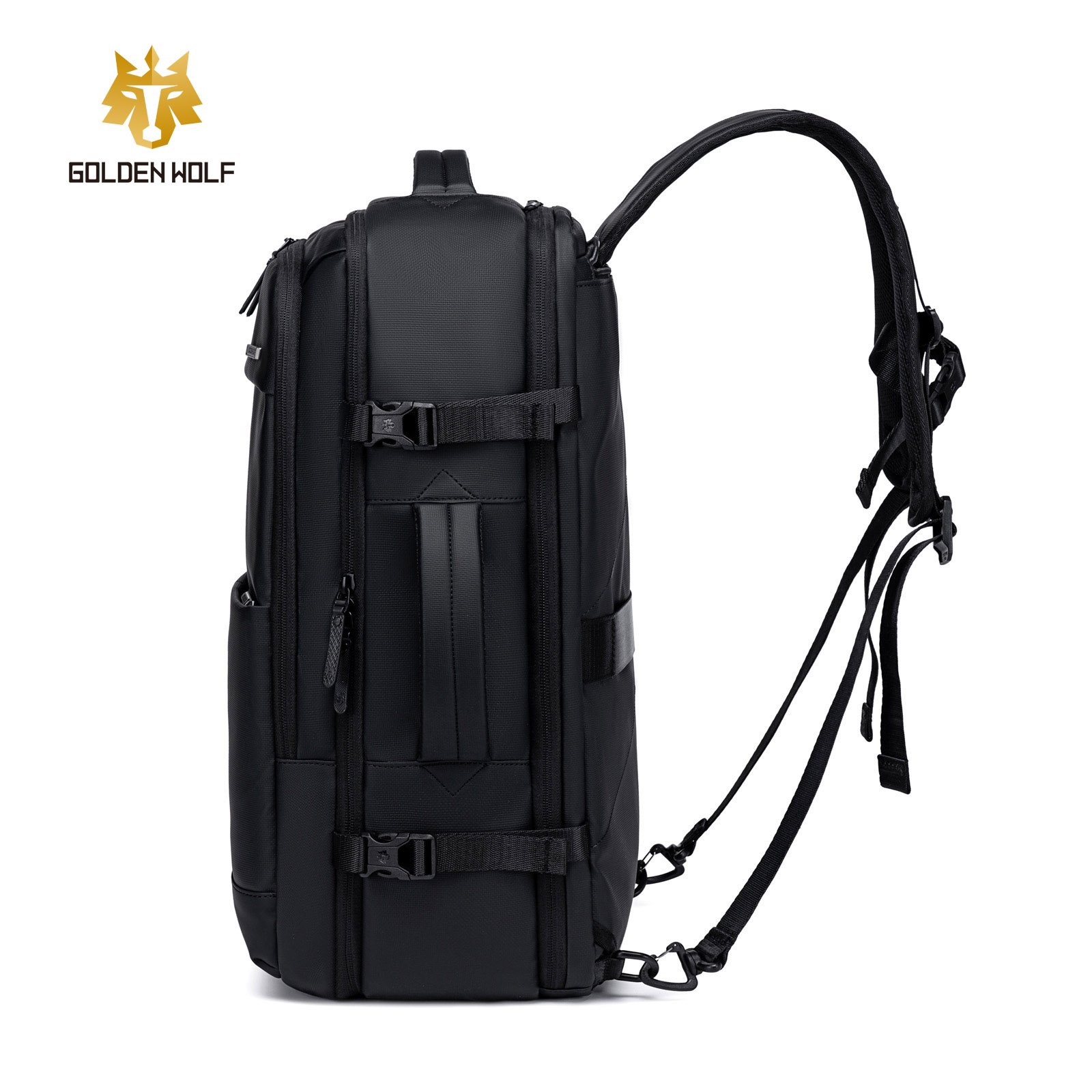GOLDEN WOLF TRAVEL BACKPACK LAPTOP BAGS