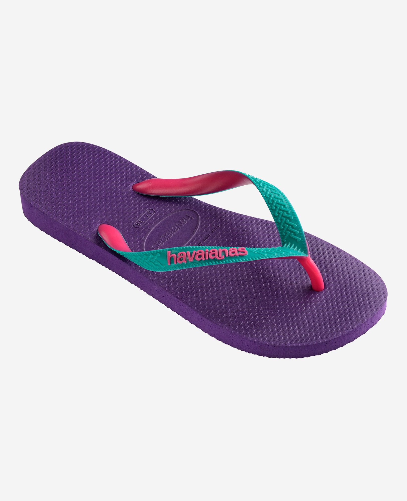 Havaianas Multi Colour Flip Flops Purple 45/46