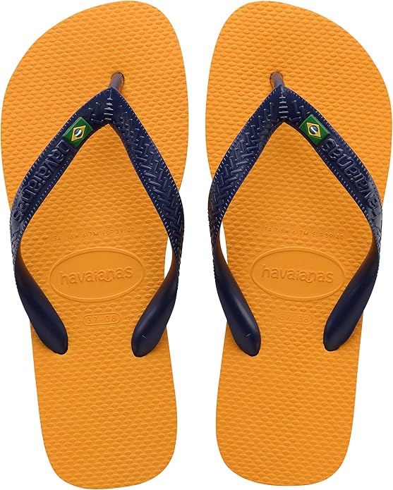 Havaianas Logo Flip Flop Orange 43/44