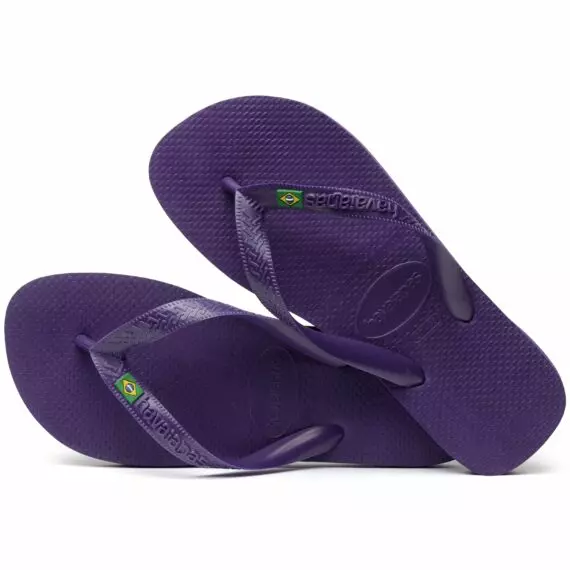 Havaianas Logo Flip Flop Darker Purple 41/42