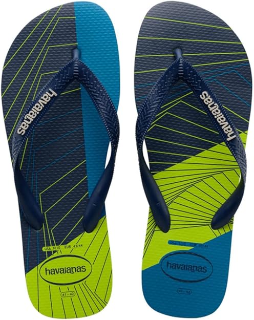 Havaianas Colourful Flip Flops Blue 45/46