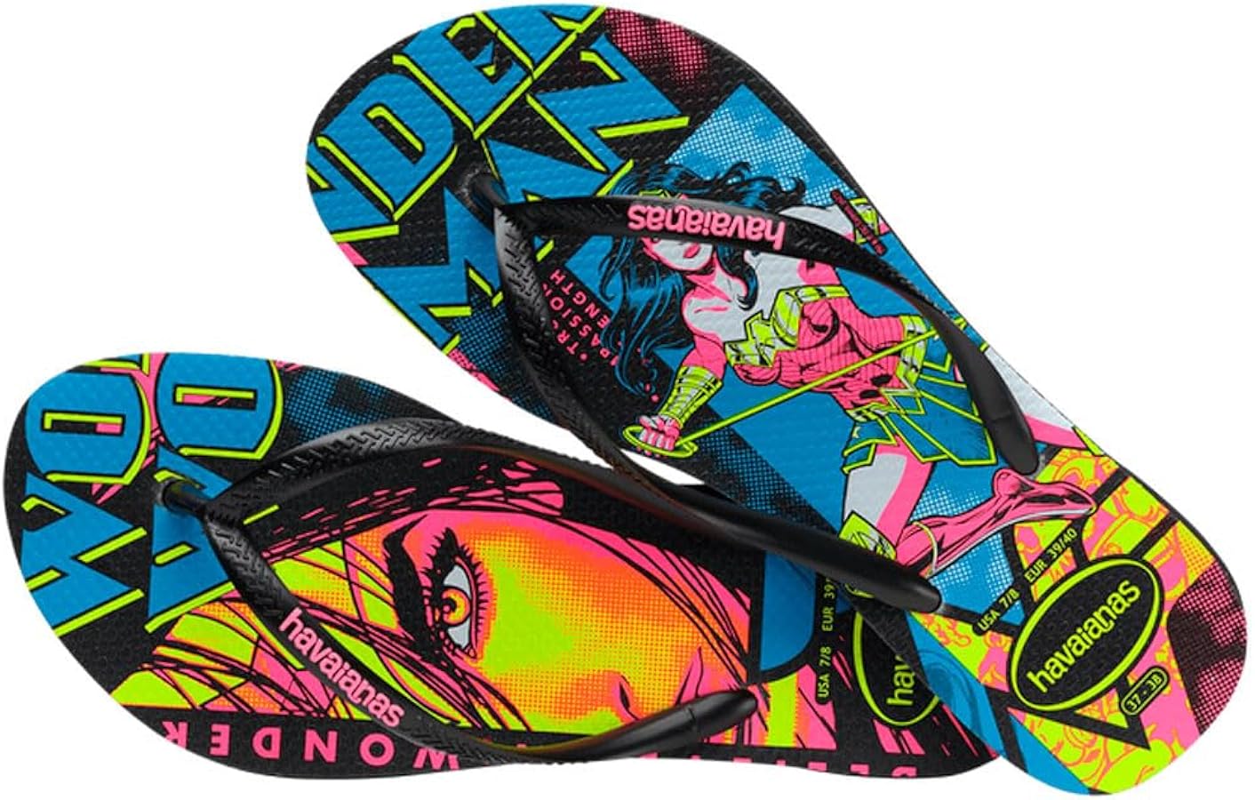 HAVAIANAS Slim Heroinas Flip Flops for Women | Stylish Summer Sandals