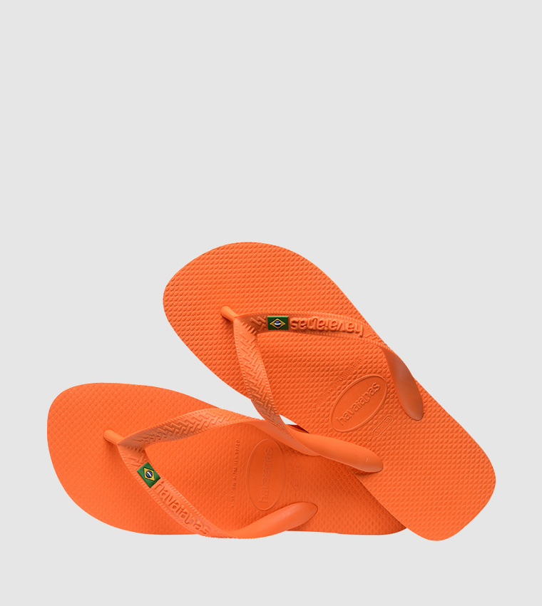 Havaianas Logo Flip Flop Orange 43/44