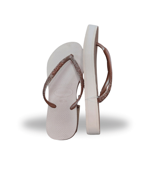 HAVAIANAS Slim Flatform Shine Sandals for Women | Stylish Platform Flip Flops