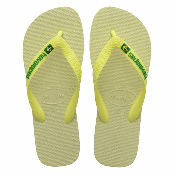 Havaianas Logo Flip Flop Yellow 41/42