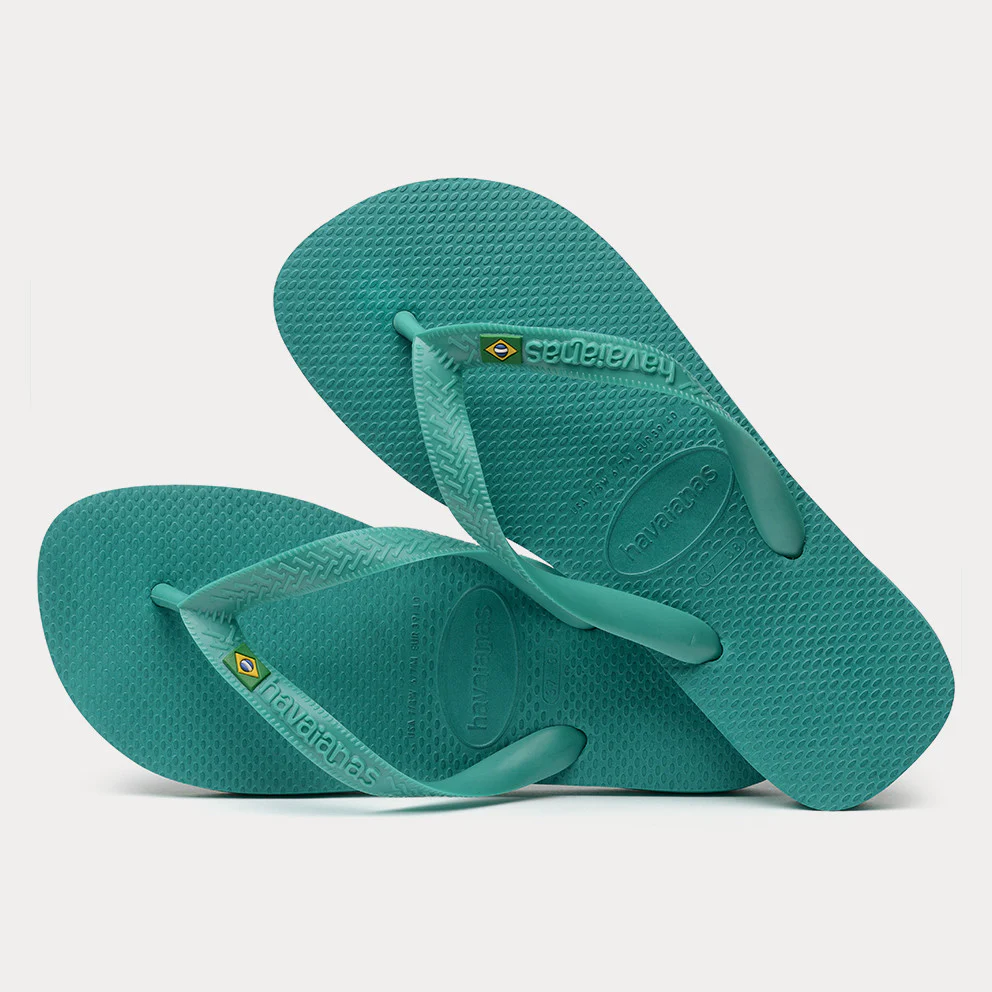 Havaianas Logo Flip Flop Dark Green 45/46