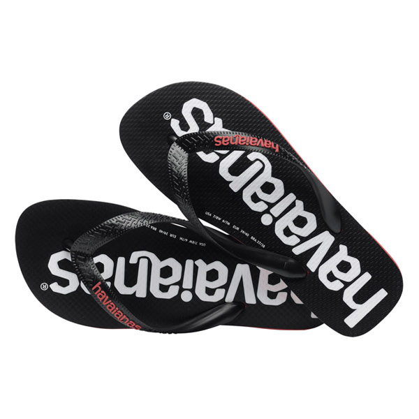 Havaianas Logomania Multi Color Flip flops Black 41/42
