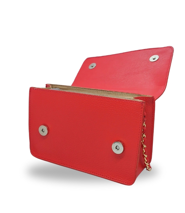 Beira Rio Red Handbag for Women Durable Work and Travel Bag HB11 Red
