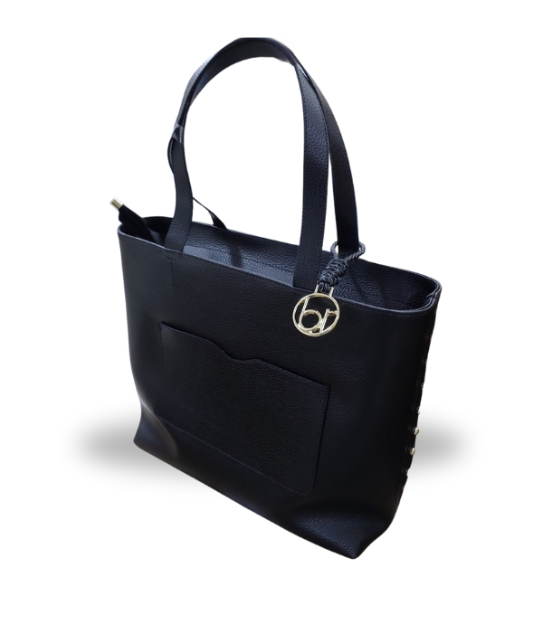 Beira Rio Black Floter Stretch Neo Bag for Women Work and Travel HB24 Black