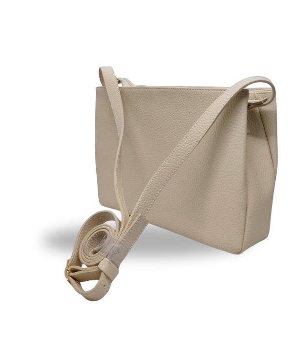 Beira Rio Cream Handbag Napa Floter Stretch Bag for Women HB26 Cream