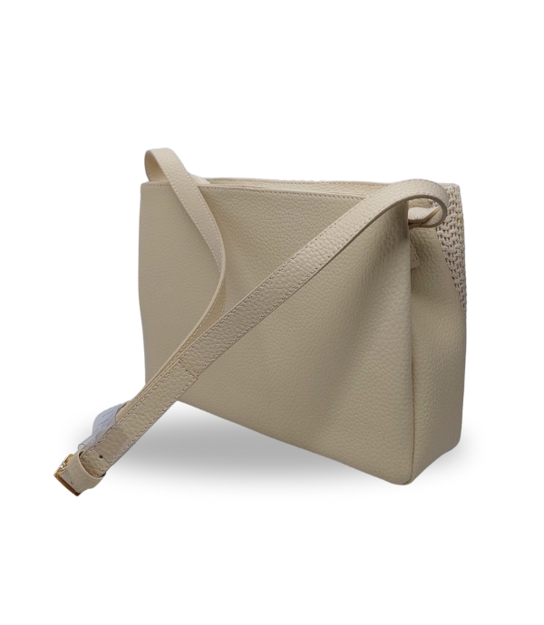 Beira Rio Cream Tira Palha Mali Floter Stretch Bag for Women HB34 Cream