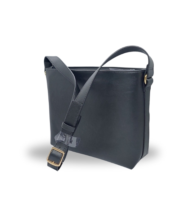 Beira Rio Black Soft Moscow Bag for Women Travel and Work HB41 Black