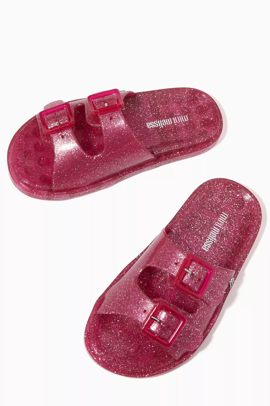 MINI MELISSA WIDE CLEAR Pink 34
