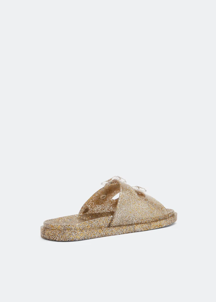 MINI MELISSA WIDE GLITTER MAX Gold 31
