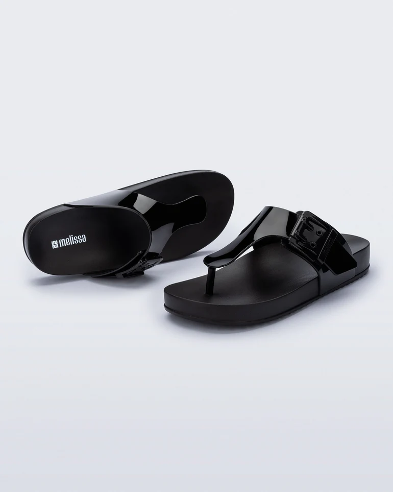 MELISSA COZY FLIP FLOP BLACK 39