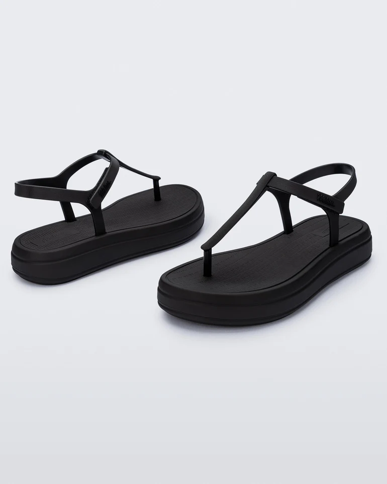 MELISSA SUN LEME PLATFORM BLACK 37