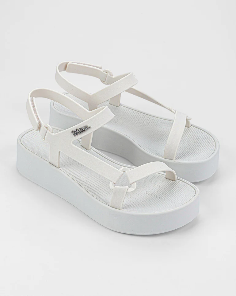 MELISSA SUN DOWNTOWN PLATFORM WHITE 39