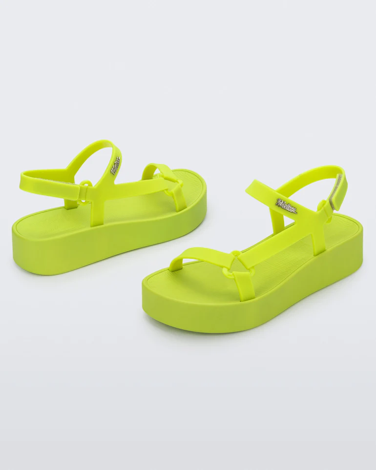 MELISSA SUN DOWNTOWN PLATFORM GREEN 35