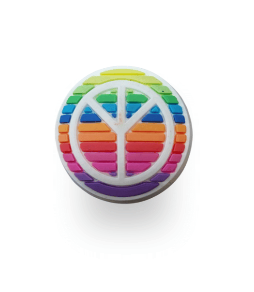RAINBOW PEACE SIGN CHARM