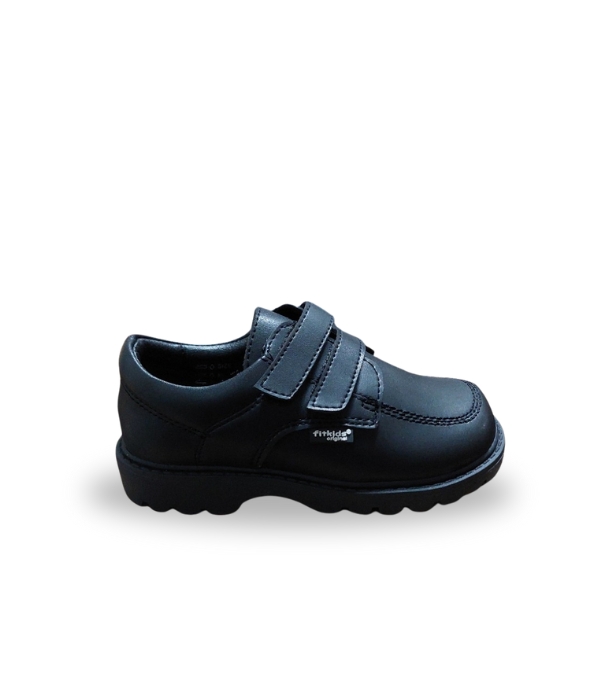Fitkids Boys Double Strap School Shoes Easy to Wear